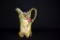 Antique Hand-painted Green & Gilt w/ Rose Theme Nippon 12” Pitcher