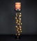 Contemporary Decorative 25.5” Metal Candle Holder & Candle