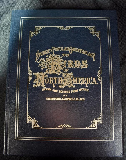 Jacob H. Studer's Leather Bound “The Birds of North America” 1977 Coffee Table Book