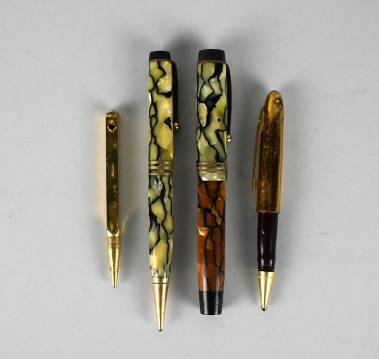 Lot of Vintage Fountain Pens/ Mechanical Pencils, Parker, Linden & Swank