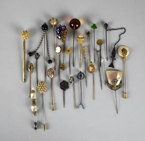 Lot of Collectible Stick / Scarf Pins