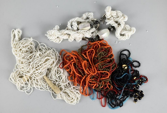 Lot of Micro Bead Costume Jewelry