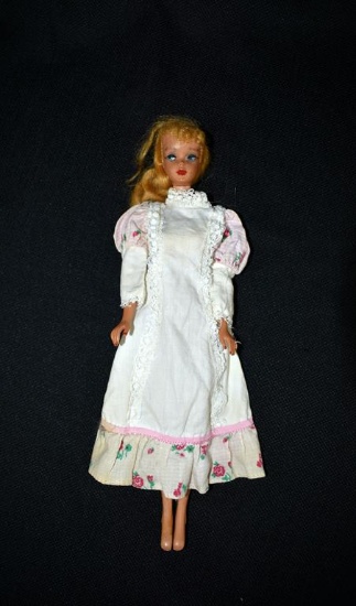 Early Mattel Barbie Doll, Marked 1958