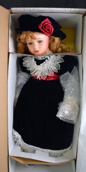Kingstate the Dollcrafter Bisque Porcelain & Soft Body 24” Doll “Morgan” (#105/3500)