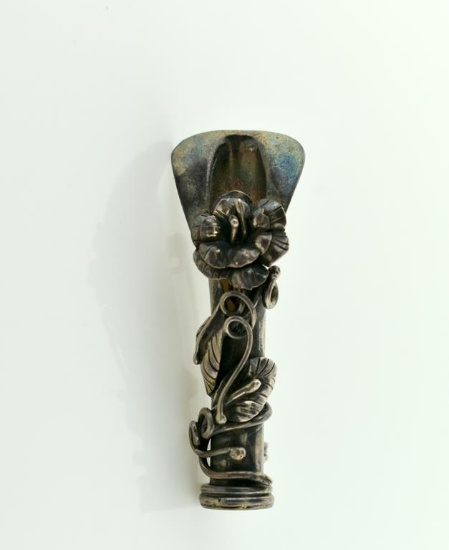 Vintage Sterling Silver 2” Tussie Mussie Pin