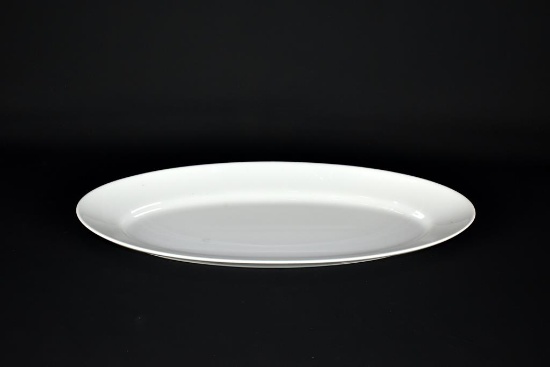 White Pillivuyet Porcelaine 18.5 “ Platter, France