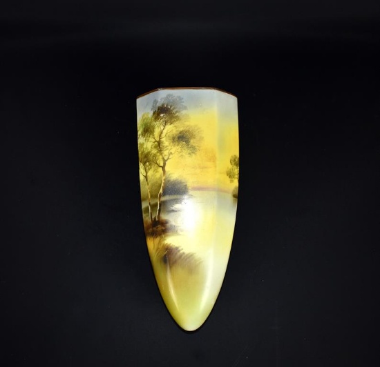 Vintage Noritake Porcelain Wall Pocket