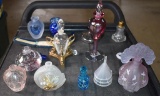 Large Lot of Incomplete or Repaired Perfume Bottle Items