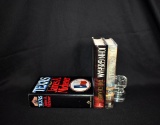 Lot of Three Cloth-Bound First Ed.: “Texas”, “The Chamber”, “Dead Man's Walk”