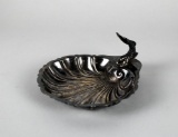 Vintage Gorham Silver Plate Ring / Trinket / Change Dish, Dolphin Motif