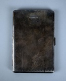 Vintage Har-Bro Silver Plate Cigarette Pocket Case, England