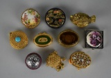 Lot of Solid Perfume Compact Boxes