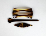 Vintage Tortoiseshell Hair Barrette, France