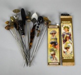 Lot of Collectible Hat Pins