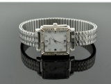 Bulova Accutron Movement Stainless Steel & Diamond Case, MOP & Diamond Dial Ladies Watch