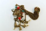 Striking Vintage Runway Necklace