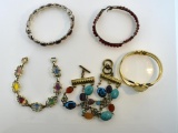 Lot of Vintage Costume Bracelets