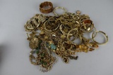 Lot of Gold Tone / Plated Costume Jewelry
