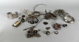 Lot of Silver Tone / Plated Costume Jewelry