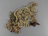 Lot of Faux Pearl Costume Jewelry