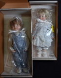 Lot of Two Susan Wakeen Doll Co. Dolls: “Kimberly” & “Kevin” 1988
