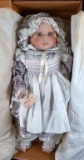 The Lee Middleton Doll Co. “First Moments Heirloom” 21” Vinyl & Soft Body Doll