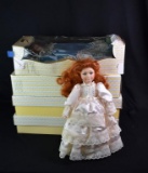Lot of Five Seymour Mann Dolls Porcelain Dolls