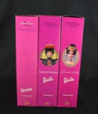 Lot of Three Mattel 1990s Barbie Dolls: “Victorian Lady”, “Chinese Empress”, & “French Lady”