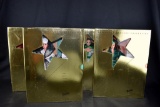 Lot of Four Mattel 1990s : “Gone With the Wind” Scarlet Dolls: Numbers 12045, 12997, 13254, & 12815