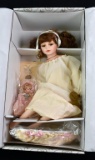 Kingstate the Dollcrafter Bisque Porcelain & Soft Body 15” Doll “Samantha” (#8/5000)