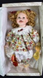 Kingstate the Dollcrafter Bisque Porcelain & Soft Body 18” Doll “Queenie” (#872/3500)