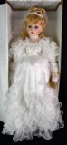 Kingstate the Dollcrafter Bisque Porcelain & Soft Body 22.5” Bride Doll “Kathy” (#2490)