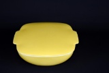 Pyrex Yellow Hostess Bowl w/ Lid Ovenware