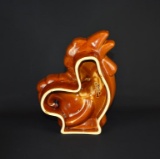 Luxembourg Rooster Food Mold Porcelain Dish