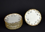 Ch. Field Haviland Limoges Set of Eleven Dessert Plates, France