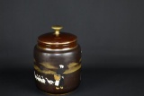A. F. C. Handpainted Ceramic Humidor