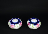 Unmarked Porcelain Salt & Pepper Shakers