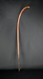 Antique Gaff w/ Forged Hook & Wooden Handle