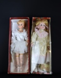 Lot of Two 16” Porcelain Dolls: Dream Dolls & Other