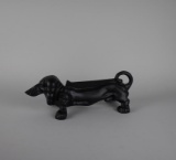 Iron Dachshund Boot Scraper