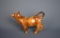 Vintage Rockingham Style Glaze Porcelain Cow Creamer, Prob. Germany