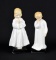 Pair of Royal Doulton HN1985 “Darling” and HN1978 “Bedtime” Figurines, England