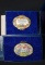 Two Halcyon Days Enamel Boxes, England: “Think Deeply...” & “2010, A Year to Remember”