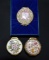Three Halcyon Days Enamel Boxes: “1993 St. Valentine's Day” , “Midsummer Night's Dream”  & …