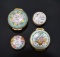 Four Halcyon Days Enamel Gift Boxes, England