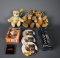Lot of Three Steiff Jointed Mohair Teddy Bears & Steiff Memorabilia