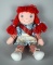 1985 Vintage Collectible Wendy's International Rag Doll, Ohio