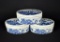Royal Goedewaagen Delft “Williamsburg” 6” Lidded Oval Boxes, Holland