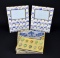 Lot of Five Marye-Kelley Decoupage Frames & Oval Holland Delft Dish