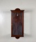 Hanging Wood & Glass Candle Stand with Open Top